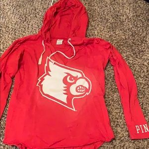 VS- Pink UofL Sweatshirt